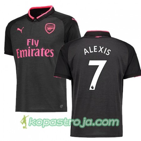 Billiga Fotbollströjor Arsenal ALEXIS 7 Tredje tröja 2017/18 Kortärmad