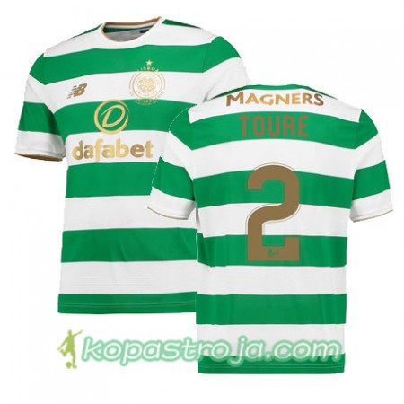 Billiga Fotbollströjor Celtic FC KOLO TOURE Hemma tröja 2017/18 Kortärmad