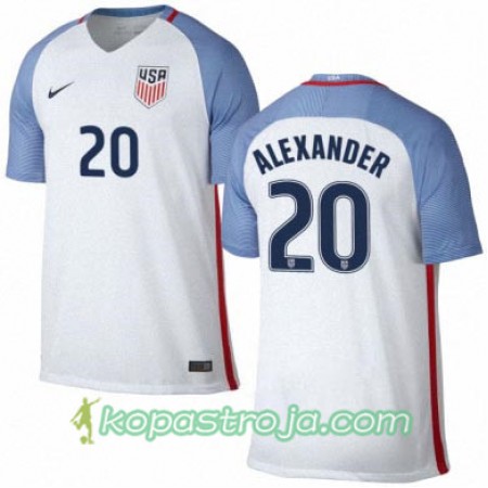 Billiga Fotbollströjor USA ERIC ALEXANDER Hemma tröja 2016/17 Kortärmad