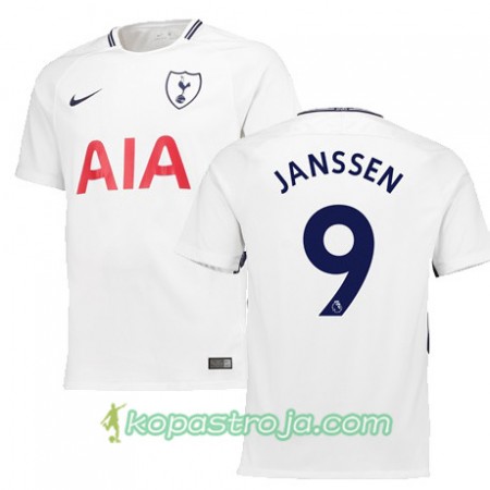 Billiga Fotbollströjor Tottenham Hotspur JANSSEN 9 Hemma tröja 2017/18 Kortärmad