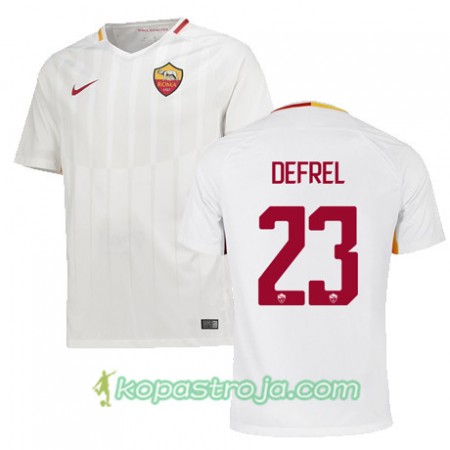 Billiga Fotbollströjor AS Roma DEFREL 23 Borta tröja 2017/18 Kortärmad