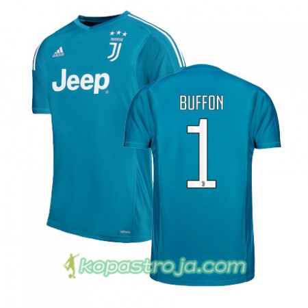 Billiga Fotbollströjor Juventus BUFFON 1 Hemma tröja 2017/18 Kortärmad