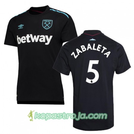 Billiga Fotbollströjor West Ham United ZABALETA Borta tröja 2017/18 Kortärmad