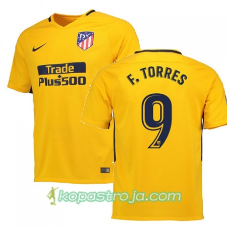 Billiga Fotbollströjor Atlético Madrid F TORRES 9 Borta tröja 2017/18 Kortärmad