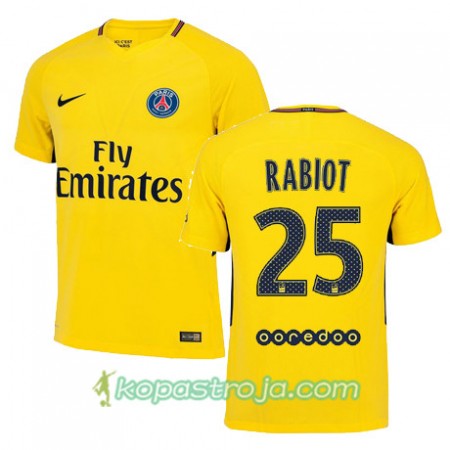 Billiga Fotbollströjor Paris SG ADRIEN RABIOT 25 Borta tröja 2017/18 Kortärmad