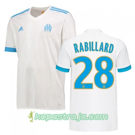 Billiga Fotbollströjor Olympique de Marseille ANTOINE RABILLARD 28 Hemma tröja 2017/18 Kortärmad