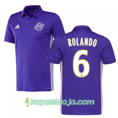Billiga Fotbollströjor Olympique de Marseille ROLANDO 6 Tredje tröja 2017/18 Kortärmad