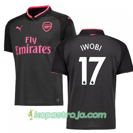 Billiga Fotbollströjor Arsenal IWOBI 17 Tredje tröja 2017/18 Kortärmad