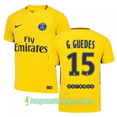 Billiga Fotbollströjor Paris SG Goncalo Guedes 15 Borta tröja 2017/18 Kortärmad