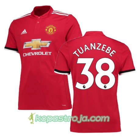 Billiga Fotbollströjor Manchester United TUANZEBE 38 Hemma tröja 2017/18 Kortärmad
