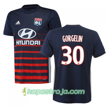 Billiga Fotbollströjor Olympique Lyonnais MATHIEU GORGELIN 30 Borta tröja 2017/18 Kortärmad
