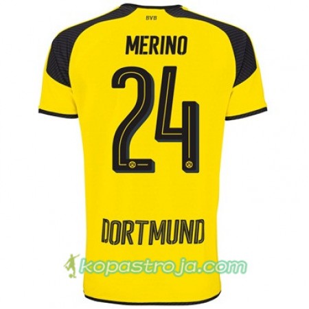 Billiga Fotbollströjor Borussia Dortmund MERINO 24 Tredje tröja 2017/18 Kortärmad