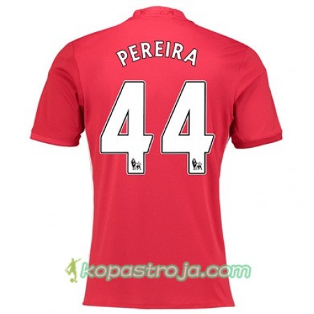 Billiga Fotbollströjor Manchester United PEREIRA 44 Hemma tröja 2017/18 Kortärmad