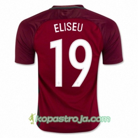 Billiga Fotbollströjor Portugal ELISEU Hemma tröja Euro 2016