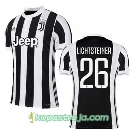 Billiga Fotbollströjor Juventus LICHTSTEINER 26 Hemma tröja 2017/18 Kortärmad