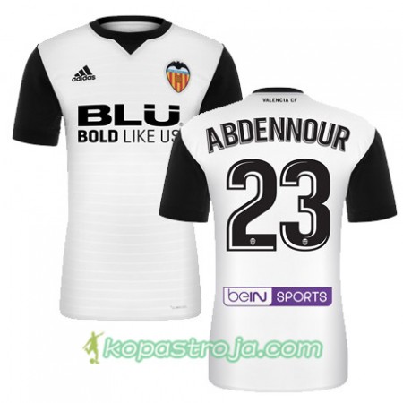 Billiga Fotbollströjor Valencia CF ABDENNOUR Hemma tröja 2017/18 Kortärmad