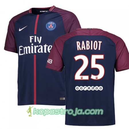 Billiga Fotbollströjor Paris SG ADRIEN RABIOT 25 Hemma tröja 2017/18 Kortärmad