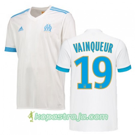 Billiga Fotbollströjor Olympique de Marseille WILLIAM VAINQUEUR 19 Hemma tröja 2017/18 Kortärmad