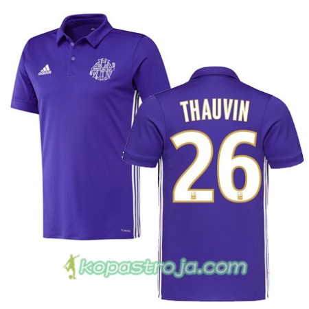 Billiga Fotbollströjor Olympique de Marseille FLORIAN THAUVIN 26 Tredje tröja 2017/18 Kortärmad