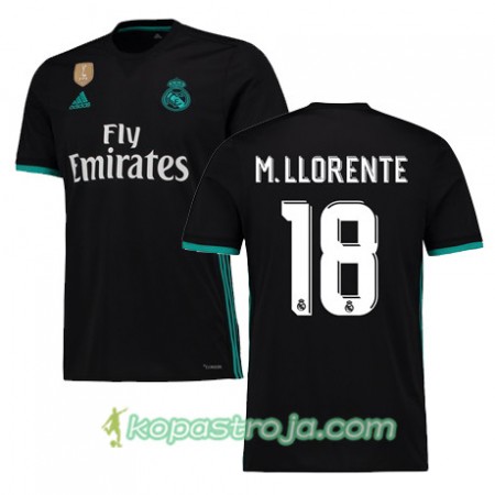 Billiga Fotbollströjor Real Madrid MARCOS LLORENTE 18 Borta tröja 2017/18 Kortärmad