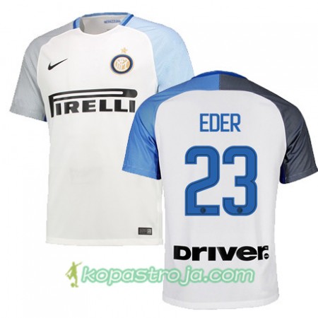 Billiga Fotbollströjor Inter EDER 23 Borta tröja 2017/18 Kortärmad