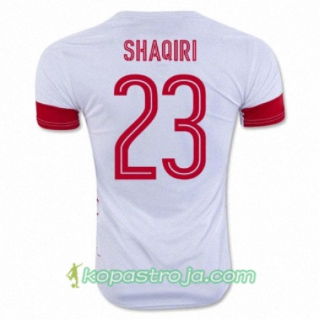 Billiga Fotbollströjor Schweiz XHERDAN SHAQIRI Borta tröja Euro 2016