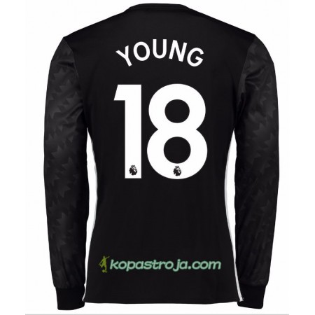 Billiga Fotbollströjor Manchester United Ashley Young 18 Borta tröja 2017/18 Långärmad