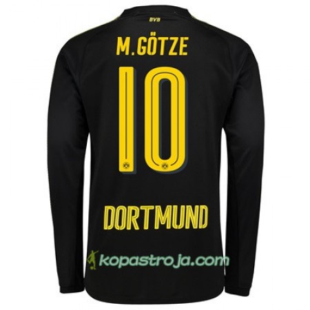 Billiga Fotbollströjor Borussia Dortmund Mario Gotze 10 Borta tröja 2017/18 Långärmad