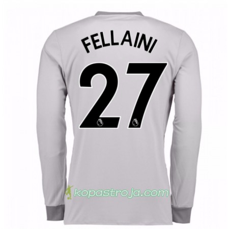 Billiga Fotbollströjor Manchester United Marouane Fellaini 27 Tredje Tröja 2017/18 Långärmad