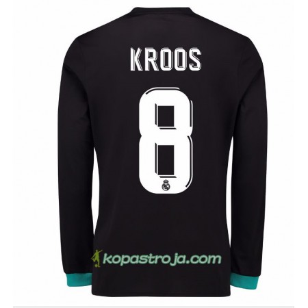 Billiga Fotbollströjor Real Madrid Toni Kroos 8 Borta tröja 2017/18 Långärmad