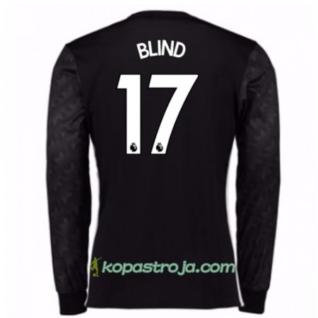 Billiga Fotbollströjor Manchester United Daley Blind 17 Borta tröja 2017/18 Långärmad