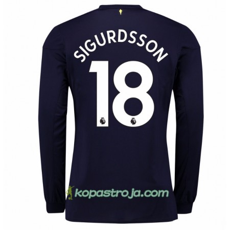 Billiga Fotbollströjor Everton Gylfi Sigurdsson 18 Tredje Tröja 2017/18 Långärmad