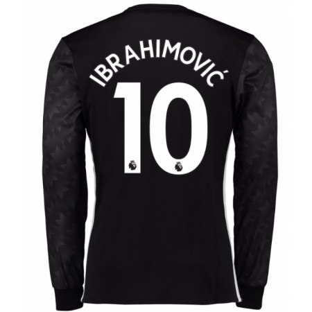 Billiga Fotbollströjor Manchester United Ibrahimovic 10 Borta tröja 2017/18 Långärmad