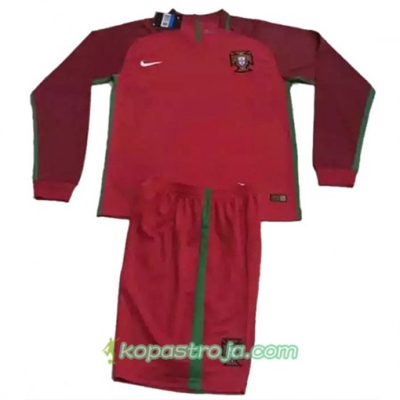 Billiga Fotbollströjor Portugal Hemma tröja Euro 2016 Långärmad