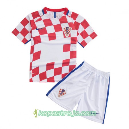 Billiga Fotbollströjor Kroatien Barn Hemma tröja Euro 2016