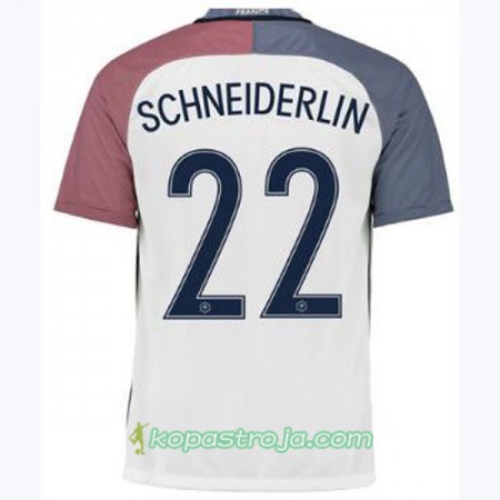 Billiga Fotbollströjor Frankrike SCHNEIDERLIN Borta tröja Euro 2016