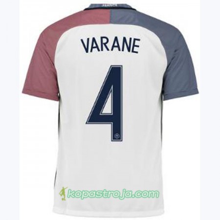 Billiga Fotbollströjor Frankrike VARANE Borta tröja Euro 2016