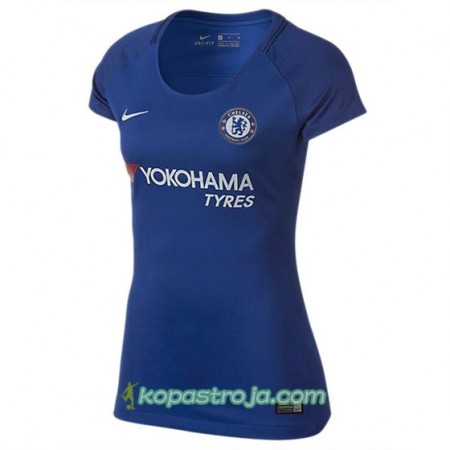 Billiga Fotbollströjor Chelsea Dam Hemma tröja 2017/18 Kortärmad