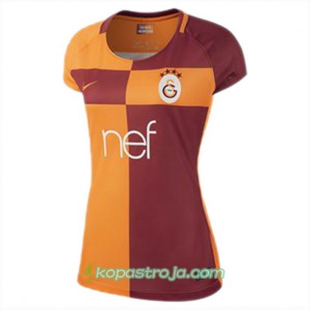 Billiga Fotbollströjor Galatasaray SK Dam Hemma tröja 2017/18 Kortärmad