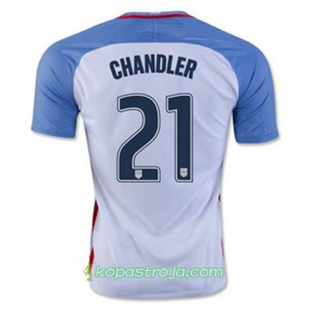 Billiga Fotbollströjor USA CHANDLER Hemma tröja 2016/17 Kortärmad