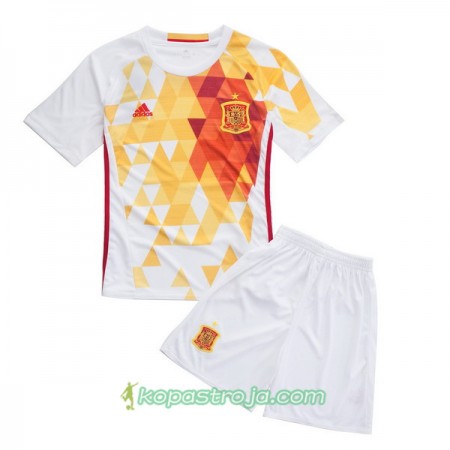 Billiga Fotbollströjor Spanien Barn Hemma tröja Euro 2016