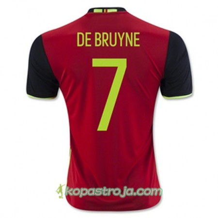 Billiga Fotbollströjor Belgien DE BRUYNE Hemma tröja Euro 2016