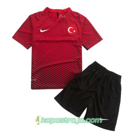 Billiga Fotbollströjor Turkiet Barn Hemma tröja 2016/17 Kortärmad