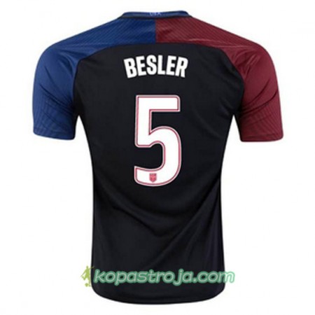 Billiga Fotbollströjor USA BESLER Borta tröja 2016/17 Kortärmad