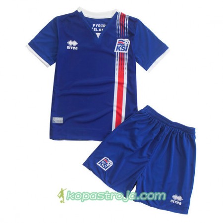 Billiga Fotbollströjor Island Barn Hemma tröja Euro 2016