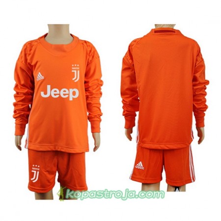 Billiga Fotbollströjor Juventus Barn orange tröja 2017/18 Långärmad