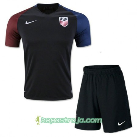 Billiga Fotbollströjor USA Barn Borta tröja 2016/17 Kortärmad