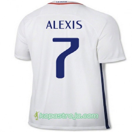 Billiga Fotbollströjor Chile ALEXIS Borta tröja 2016/17 Kortärmad