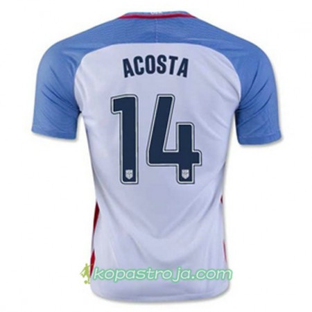 Billiga Fotbollströjor USA ACOSTA Hemma tröja 2016/17 Kortärmad