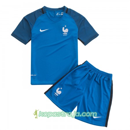 Billiga Fotbollströjor Frankrike Barn Hemma tröja Euro 2016